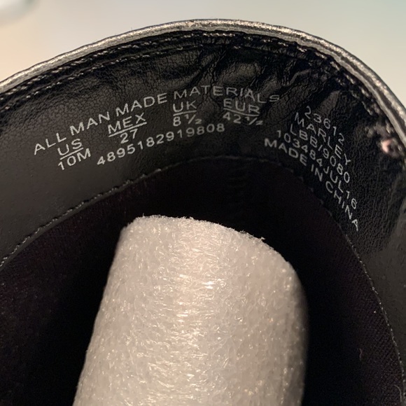 Black 3 1/2” Heeled Ankle Boots - Picture 5 of 6